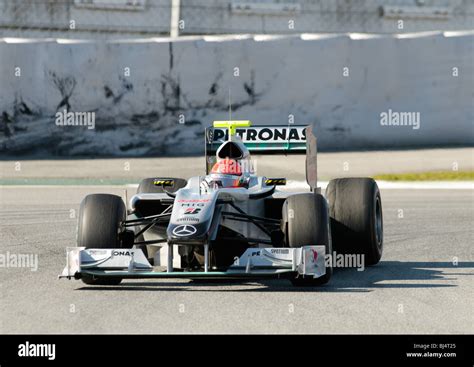 Michael SCHUMACHER GER In The Mercedes MGP W01 Race Car During