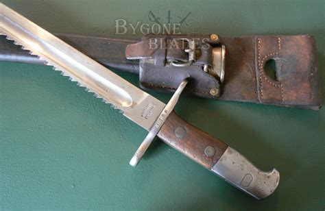 Swiss M1914 Schmidt Rubin Sawback Pioneer Bayonet Bygone Blades