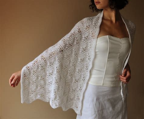 BRIDAL SHAWL wedding wrap soft and warm lacy by WhiteFashion