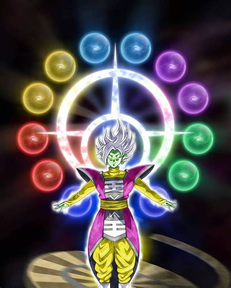 Omni King Fusion Zamasu Dragon Ball Super Dragon Ball Anime Dragon Ball