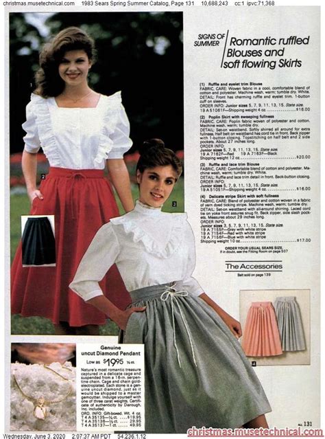 1983 Sears Spring Summer Catalog Page 131 Christmas Catalogs And Holiday Wishbooks 80s