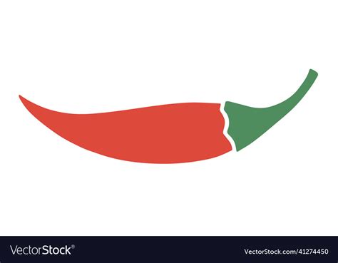 Hot Pepper Royalty Free Vector Image VectorStock
