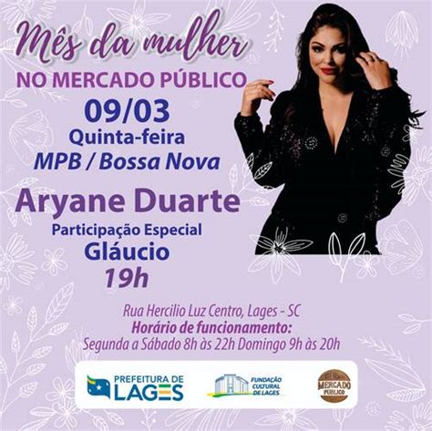 Shows E Palestras Na Programa O Do M S Da Mulher No Mercado P Blico