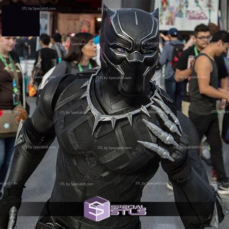 Cosplay Stl Files Black Panther Civil War Armor Specialstl