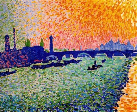 Andr Derain Le Pont Vue Sur La Fleuve Andr Derain Andre Derain