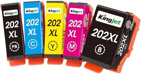 LeciRoba 202XL Ink Cartridges For Epson 202 Ink Cartridges For Epson