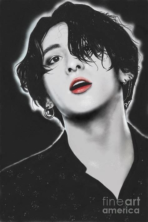 Bts Jungkook Digital Art By Sheila M Fine Art America