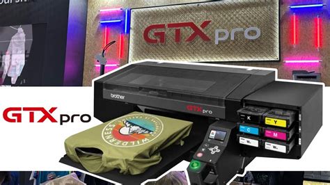 Brother GTX PRO DTG E DTF YouTube