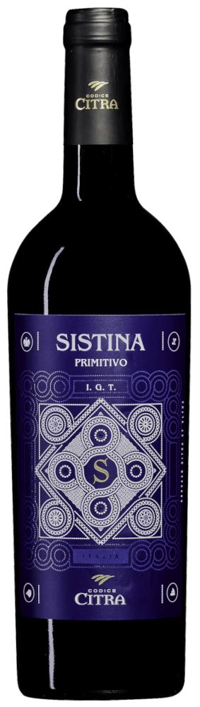 Sistina Primitivo Terre di Chieti IGT Codice Citra をオンラインで購入 vinello jp