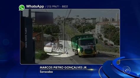 Botij Es De G S Caem De Caminh O E Rolam Por Avenida De Sorocaba V Deo