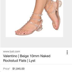 Valentino Shoes Valentino Naked Rockstud Sandals Poshmark