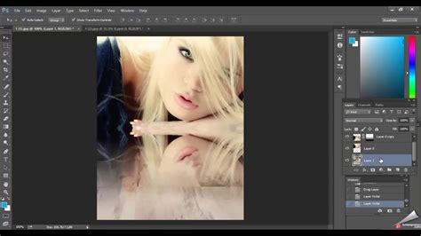 How To Create A Reflection Photoshop CC Tutorial YouTube