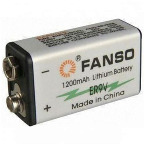 Fanso ER9V 1200mAh Lityum Pil Pilsitesi