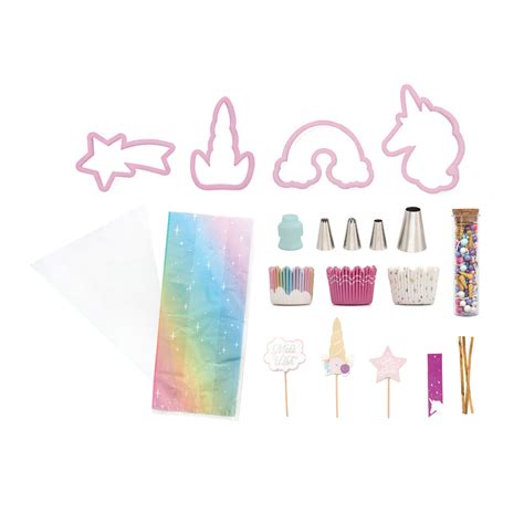 Unicorn Cupcake Decorating Kit Sweet Tooth Fairy Unicorn Baking Kit