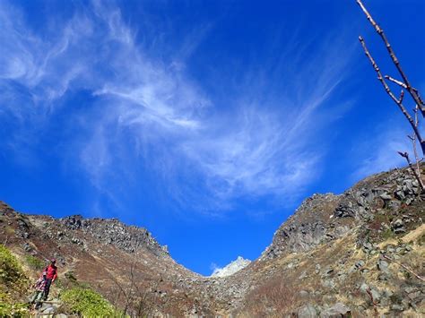 晩秋の焼岳北峰 ︎ K さんの槍ヶ岳・穂高岳・上高地の活動データ Yamap ヤマップ