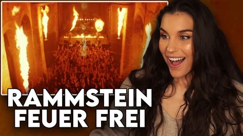 Explosive First Time Reaction To Rammstein Feuer Frei Youtube