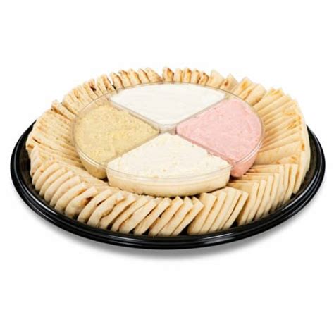 Dip Platter - with Pita - serves approx. 10 people - Greek Food Shop by Select Bakery