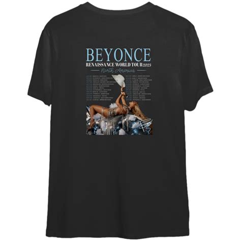 Beyonce Renaissance Tour 2023 T Shirt Beyonce Tour2023 Two Sided Shirt