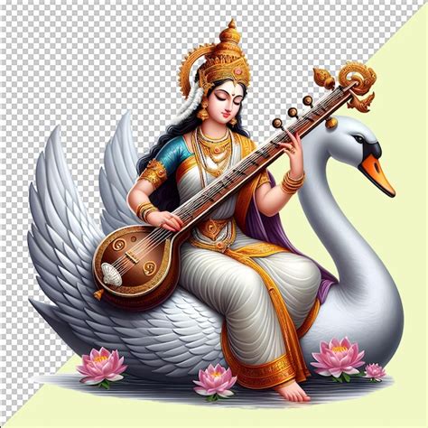 Saraswati Puja Sarasvati For Happy Vasant Panchami Design Puja Of India