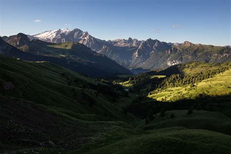 Blick Zur Marmolada Foto And Bild Natur Landschaft Berge Bilder Auf