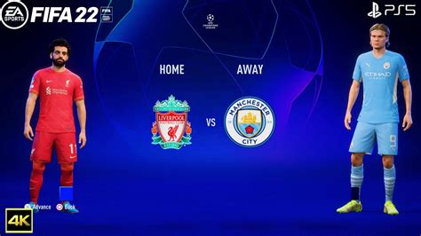 Fifa 22 Ps5 Liverpool Vs Manchester City Ft Haaland Nunez