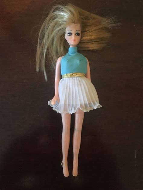 Vintage 1970 Topper Dawn Doll Etsy Dawn Dolls Blue Halter Dress