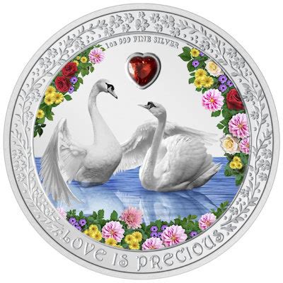 Niue Nzd Love Is Precious Schw Ne Oz Silber Pp