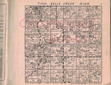 Goodhue County Minnesota Ca 1933 Plat Book