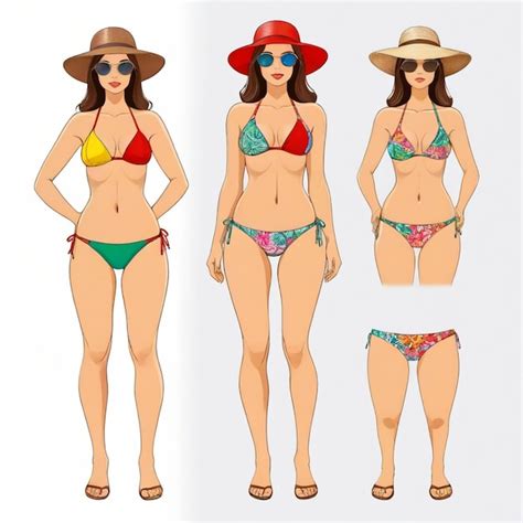 Página 2 Vetores e ilustrações de Mulher De Bikini para download gratuito