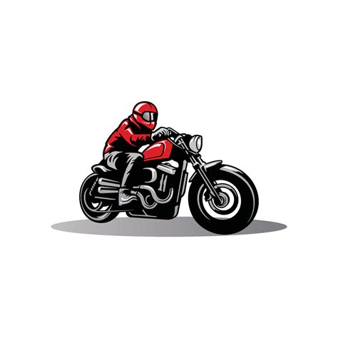 biker riding motorcycle isolated vector 3430163 Vector Art at Vecteezy