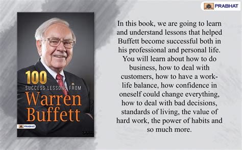 100 Success Lessons From Warren Buffett Investment Secret Principles Of Warren Buffett A Guide