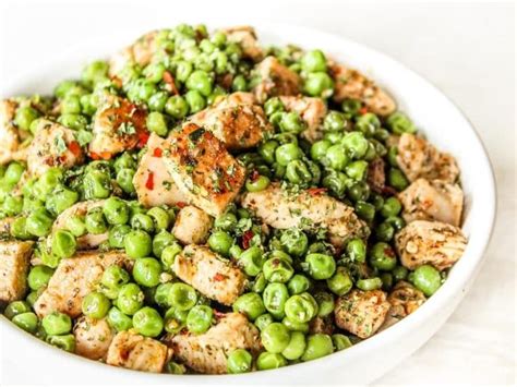 15 Minute Italian Chicken And Peas The Whole Cook