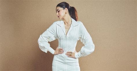 Ananya Panday Gives A New Spin To The Classic Shirt Dress Vogue India