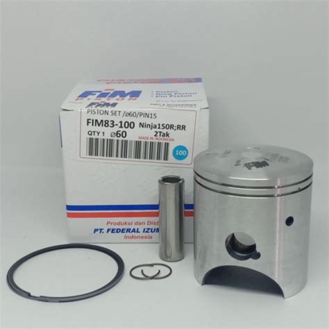 Jual PISTON KIT SEHER SEKER TORAK KAWASAKI NINJA 2T FIM83 PIN15 READY