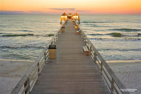 Naples Pier at Sunrise - Naples, Fl - Evan Reinheimer - Kite Aerial ...