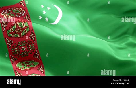 Turkmen Flag Stock Videos And Footage Hd And 4k Video Clips Alamy