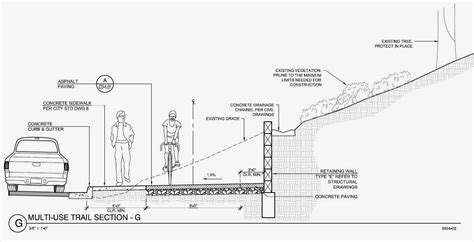 Road Construction Cross Section