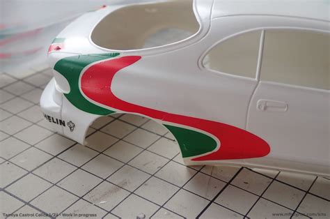 Tamiya Castrol Celica Safari Rally Photographs