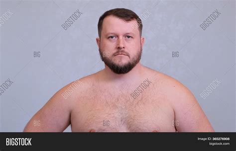 Portrait Fat Bearded Image Photo Free Trial Bigstock