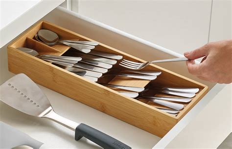 Joseph Joseph Drawerstore Space Saving Layered Flatware Organizing