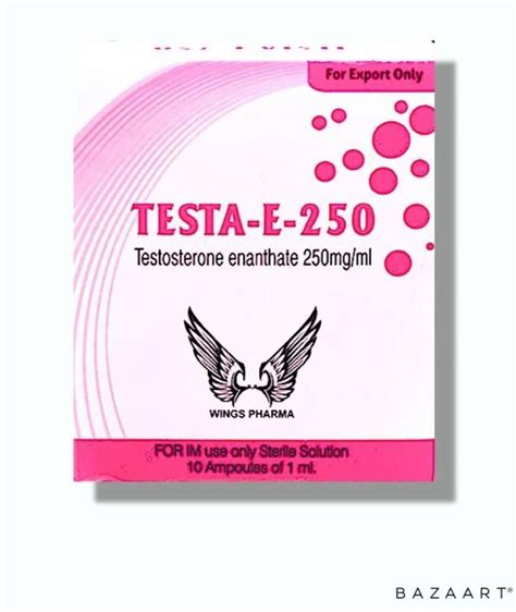 Testa E 250mg Testosterone Enanthate Injection 250 Mg Ml At Rs 1800 In