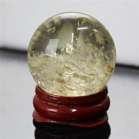 シトリン 丸玉 水晶玉 大玉 原石 丸玉 球体 置物 ルース シトロン Citrine シトリントパーズ 黄水晶 厳選 一点物 33mm玉