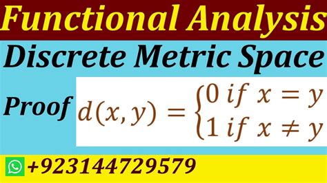 Discrete Metric Space Generalized Discrete Metric Space