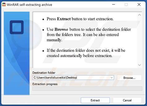 Self Extracting Archive Sfx Malware Malware Removal Instructions