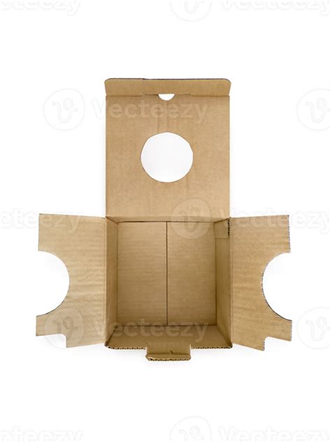 Open Empty Cardboard Box Transparent Background Png