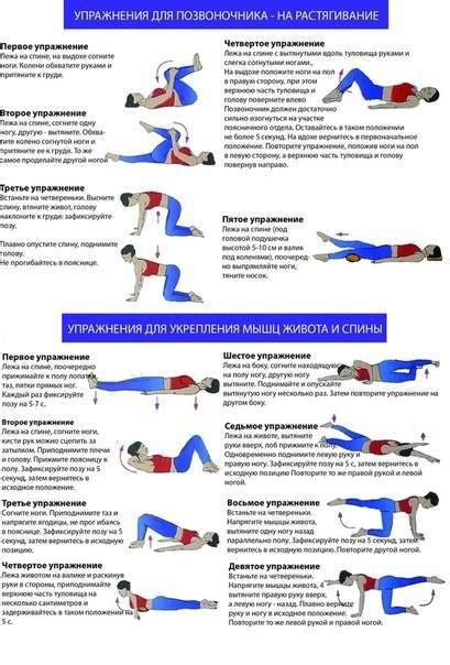 Упражнения при грыже поясничного отдела позвоночника