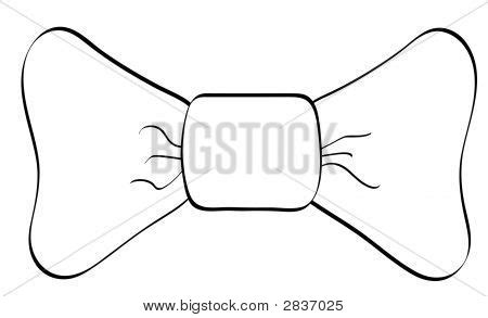 Bow Tie Outline Image & Photo (Free Trial) | Bigstock