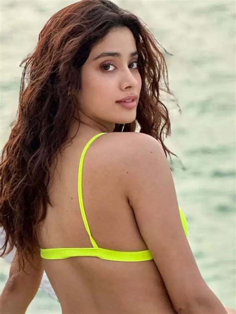 Janhvi Kapoor Poses In Neon Bikini During Maldivian Vacation PICS Times Now