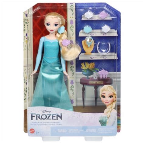 Mattel Disney Frozen Getting Ready Elsa Doll Ct Kroger