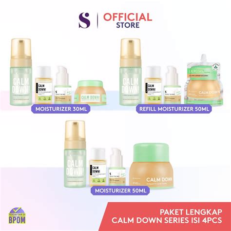 Jual Somethinc 4 Pcs Paket Lengkap Calm Down Series Shopee Indonesia